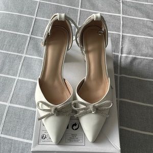 White heels size 38/7